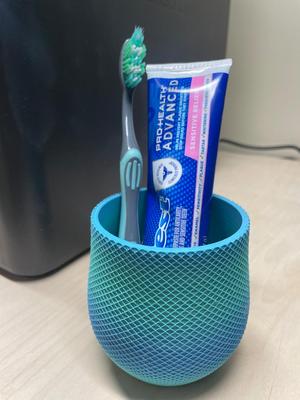Strip Pen or Make up Brush Holder