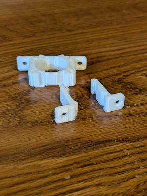 18650 Modular Spacer Holder - Mounting Clips