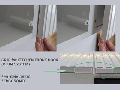 Grip_catch for kitchen front door (BLUM system)