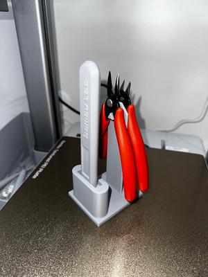 Pliers and Bambu scraper stand