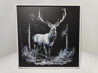Deer - Hueforge