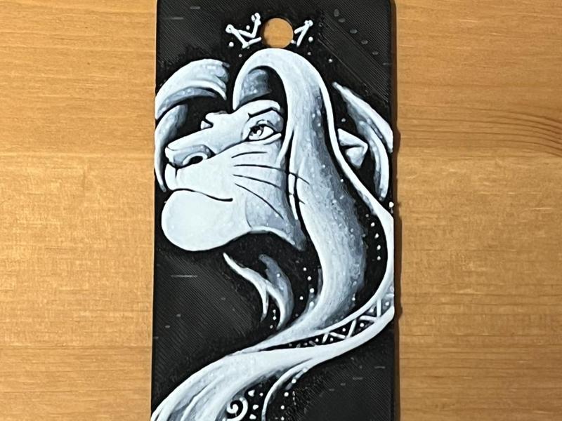 lion king bookmark