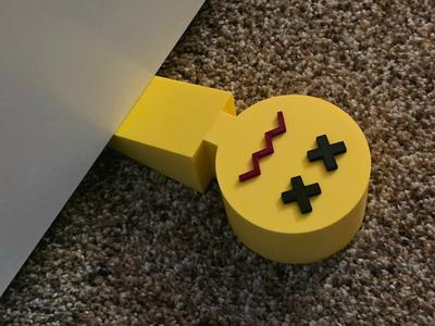 Dead guy door stop