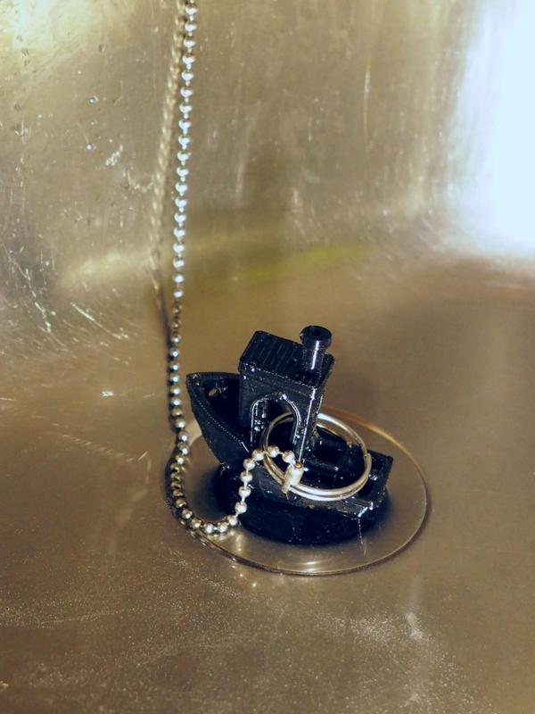 Sink plug drain stopper - Benchy drain plug