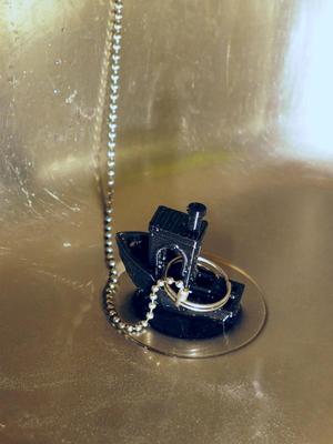 Sink plug drain stopper - Benchy drain plug