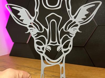 Giraffe Head Wall Art 