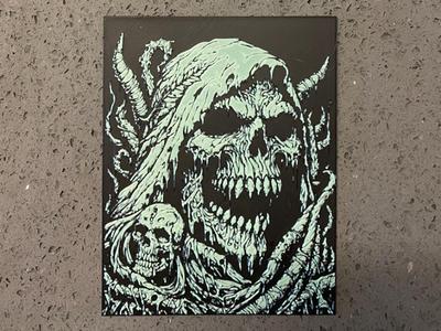 skull - glow in dark - hueforge 