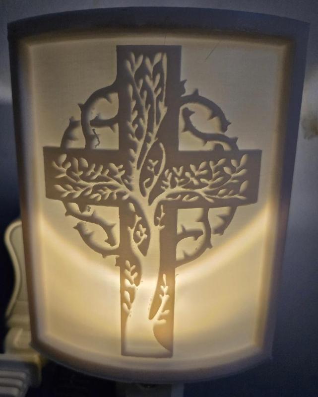 Cross Lithophane