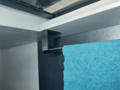 Kitchen cloth holder - 6mm rod