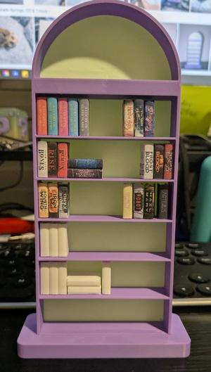 Rounded Top Book Shelf & Stand