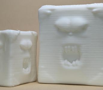 Gelatinous Cube 50mm/32mm (DND / TTRPG)