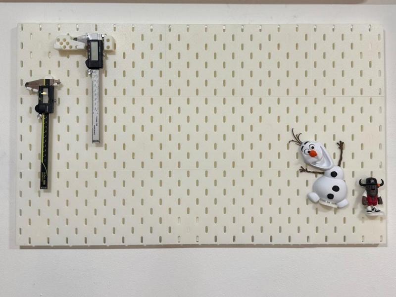 No Nails Needed Ikea Pegboard