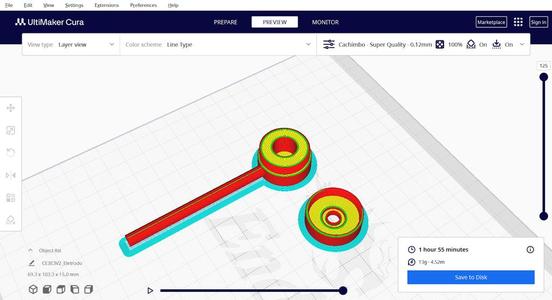 Eletrodo para Célula Eletroquímica - Suporte de Amostras 3D
