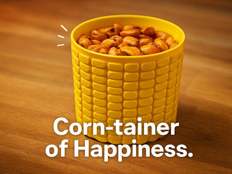 Roasted Corn container
