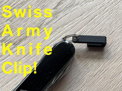 Swiss Army knife clip