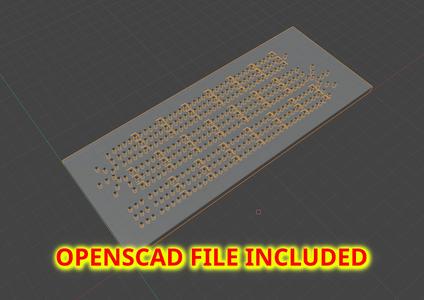 Cribbage Board Template