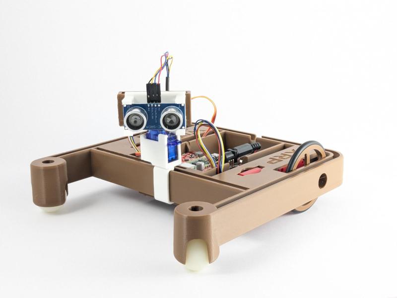 Rotating XRP Rail (cheap lidar alternative)