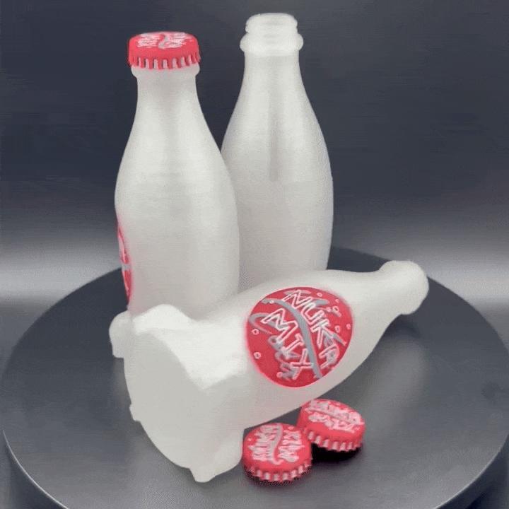 Fallout Nuka Mix (Power) AMS Bottle and Cap 2025