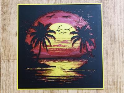 Tropical Sunset - hueforge