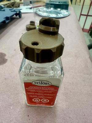 Testors Paint Thinner Spout / Cap 