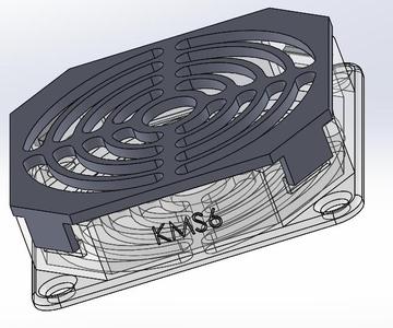 Fan Filter Holder 60x60mm
