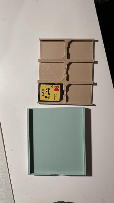 6 SD Card slimline Case Remix
