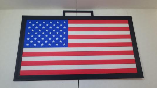 Thin American Flag
