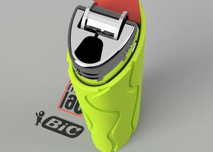BIC Lighter Cover Studio 3 - Cover accendino BIC