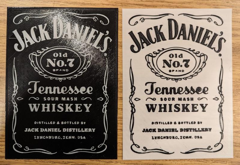 Jack Daniels Tennessee Whisky sign and light switch cover plate - beer sign liquor sign