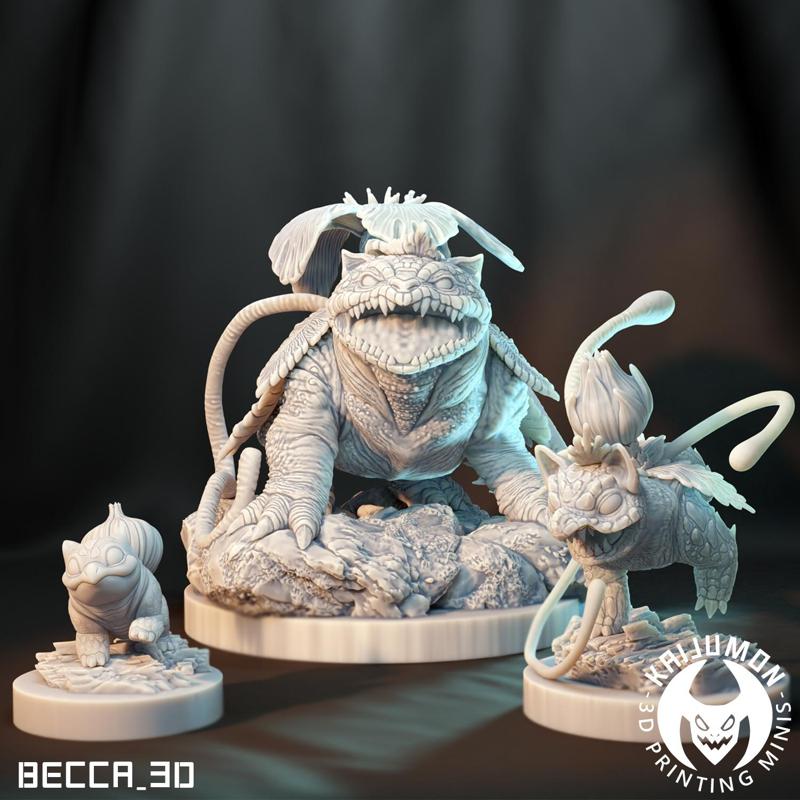 Kaijumon Flower Toads
