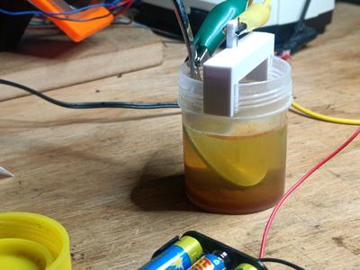 Wire Electrolysis Cell Holder For Etching Atomically Fine Probes