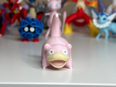 Slowpoke (Pokemon) 4 Color 42mm tall