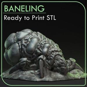Baneling Zerg (Starcraft 2) 3D Printing Figurine