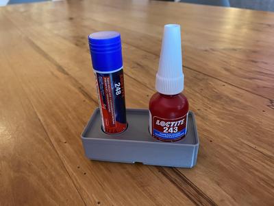 Gridfinity Loctite Holder (Threadlocker's Best Friend)