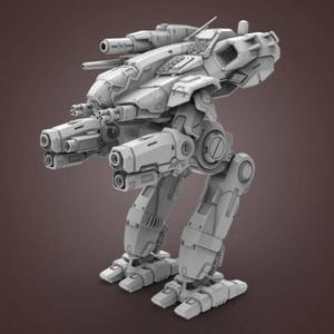 MWO Marauder STL Files for 3D Printing | Assembly Model + Action