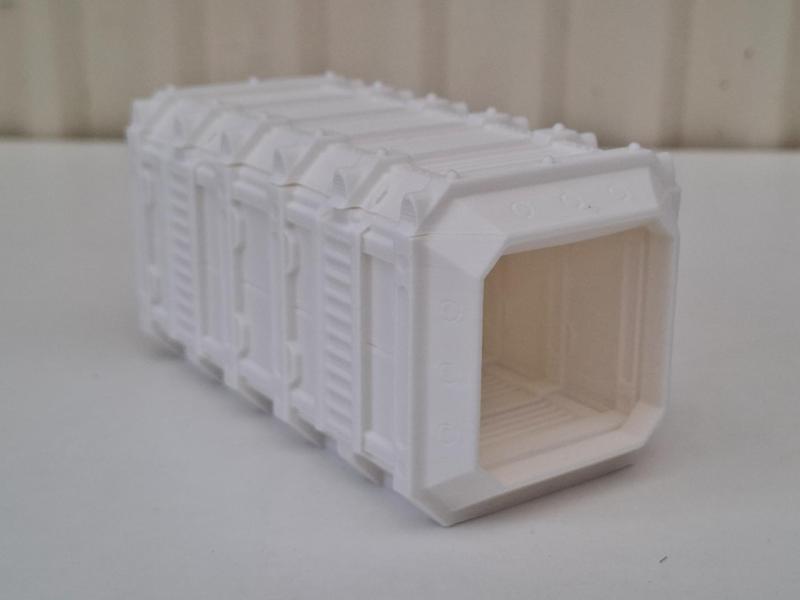 40k Shipping Container - Open
