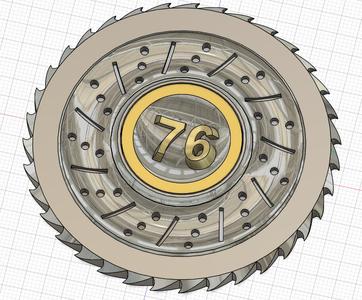 Fallout 76 Buzz Blade Spinner