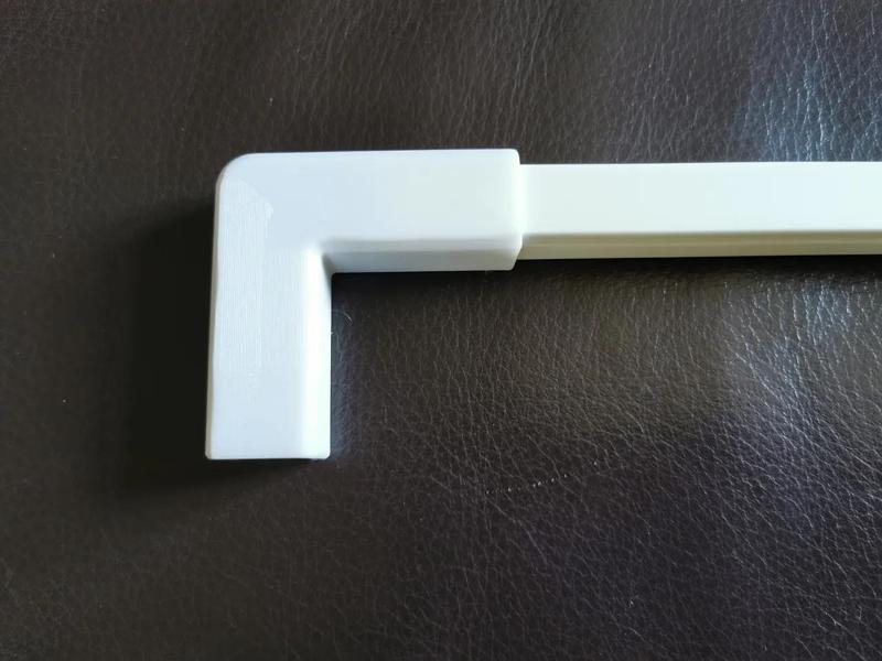 Corner Cover for 15x15 Cable Channel   
