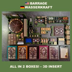 WASSERKRAFT / BARRAGE ALL IN - INSERT, EINSATZ, INLAY, ORGANIZER (pre big box)   