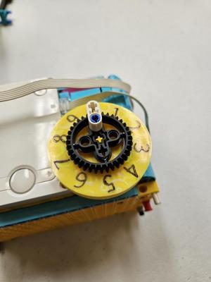 LEGO Technic Compatable Number Dial for Large Motor