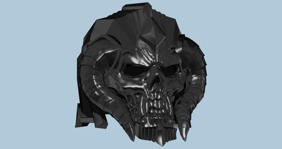 Project Ebonblade Death Knight Anduin Wrynn World of Warcraft Skull Helm