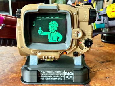 Pip-Boy 3000 Mk IV Stand FO4 Collector's Edition