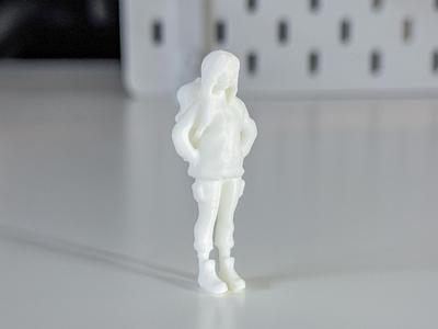 Miniature Girl/Student/Tourist for your Diorama