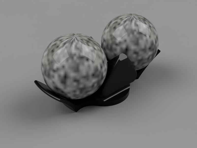 Baoding Ball Desk Stand - Large