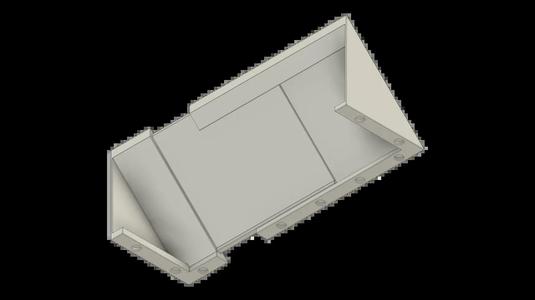 HVAC Angled Vent Deflector (magnetic)   