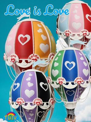 LOVE Hot Air Balloon Standard Size