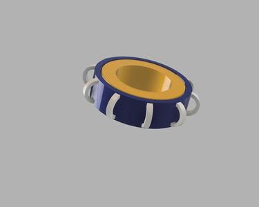 Spinning Key Fidget – Finger Spinner   