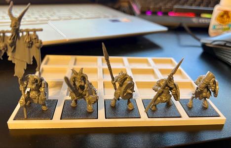 25mm to 30mm Movement Trays - Warhammer Old World