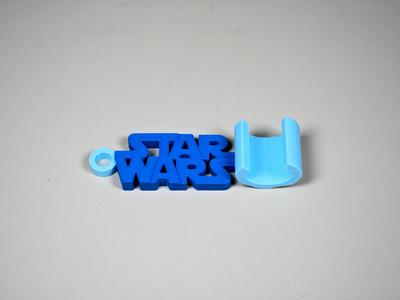 Star Wars keychain phone stand
