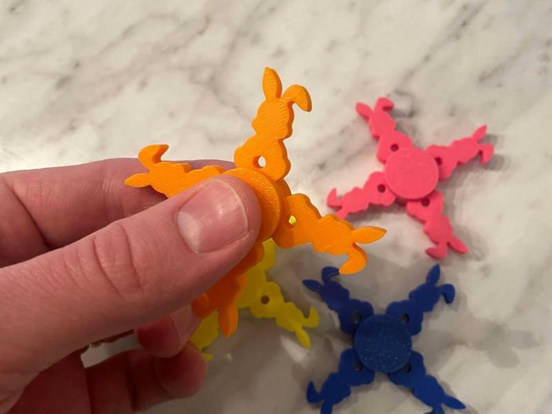 Easter Bunny Fidget Spinner